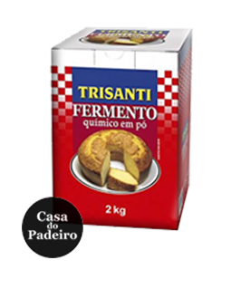 Fermento Químico em Pó Trisanti 2kg